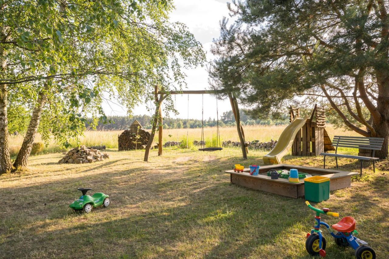 Ferienwohnung Schmidt In Altglobsow Grosswoltersdorf Exteriör bild